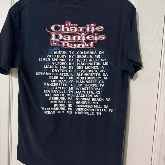 Vintage 2008 Charlie Daniels Band Graphic T-Shirt- Flawless - Picture 4 of 7